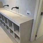 beton cire badkamermeubel
