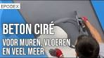 beton ciré in natte ruimte