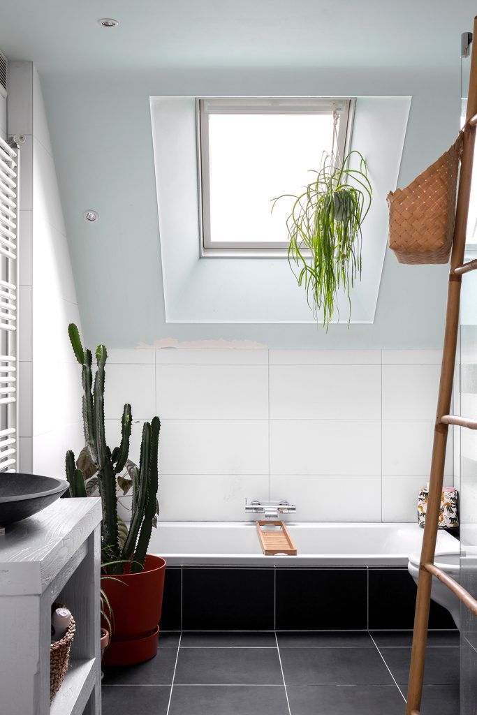 stucwerk badkamer schilderen