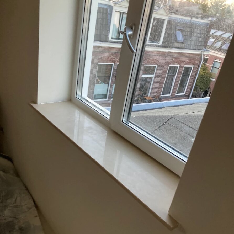 beton cire vensterbank