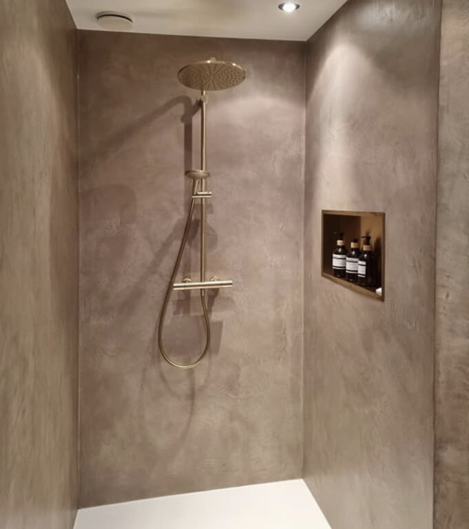 beton stuc of beton ciré is ook een waterdicht stucwerk