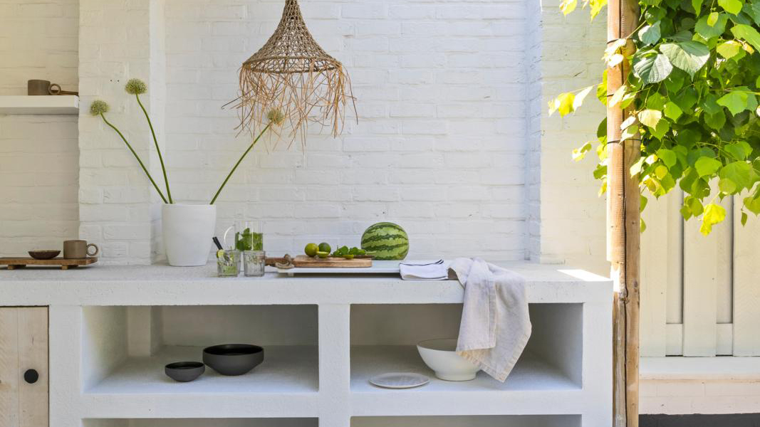 buitenkeuken beton cire