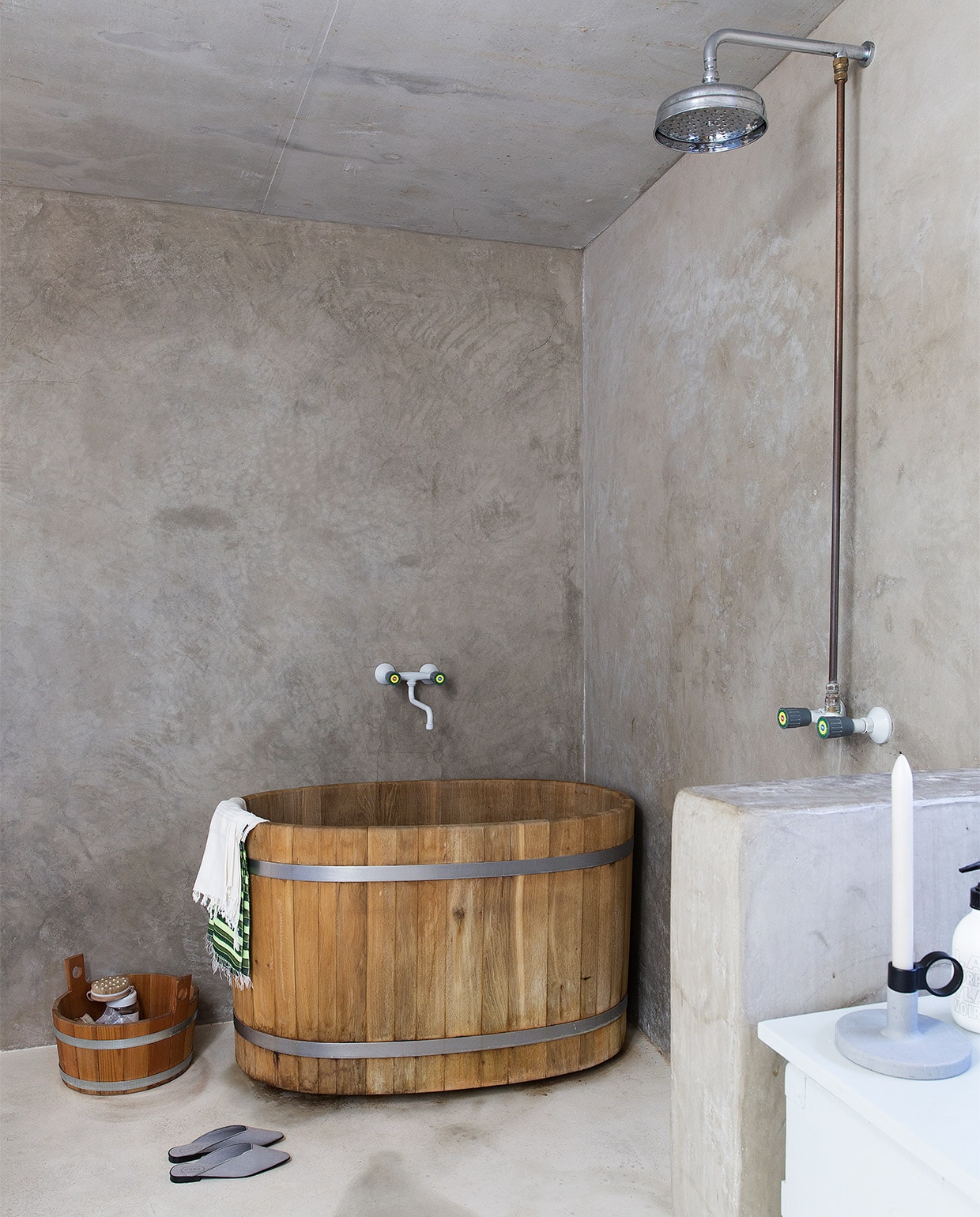 stucen badkamer waterdicht